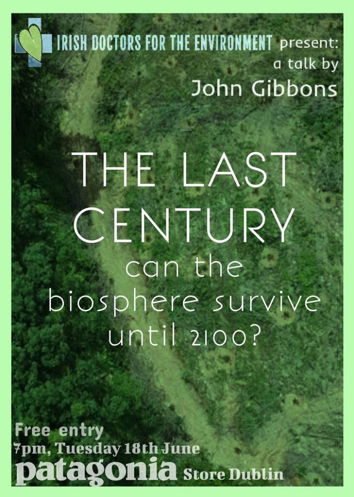 IDE Presents: John Gibbons “The Last Century” in Patagonia Dublin